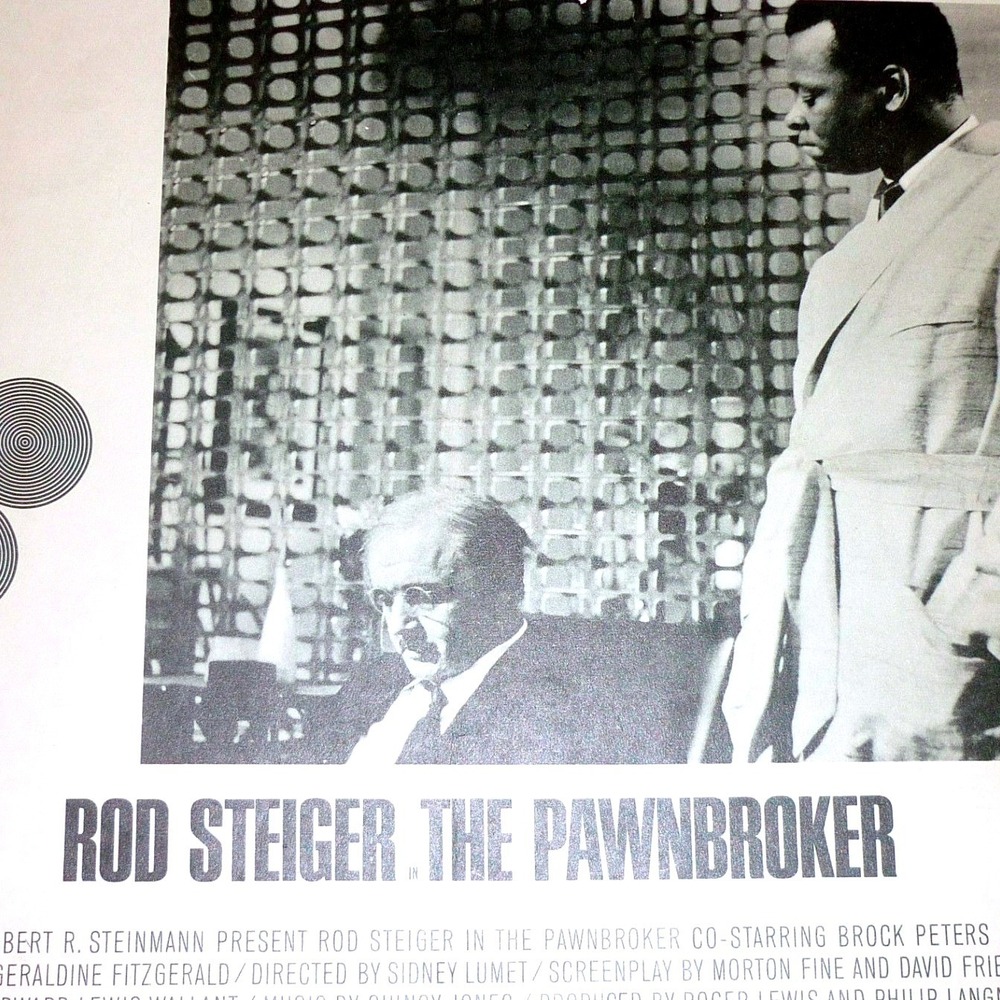 Vintage 1965 The Pawnbroker Rod Steiger Original Movie Lobby Card 7 65/183 8x10